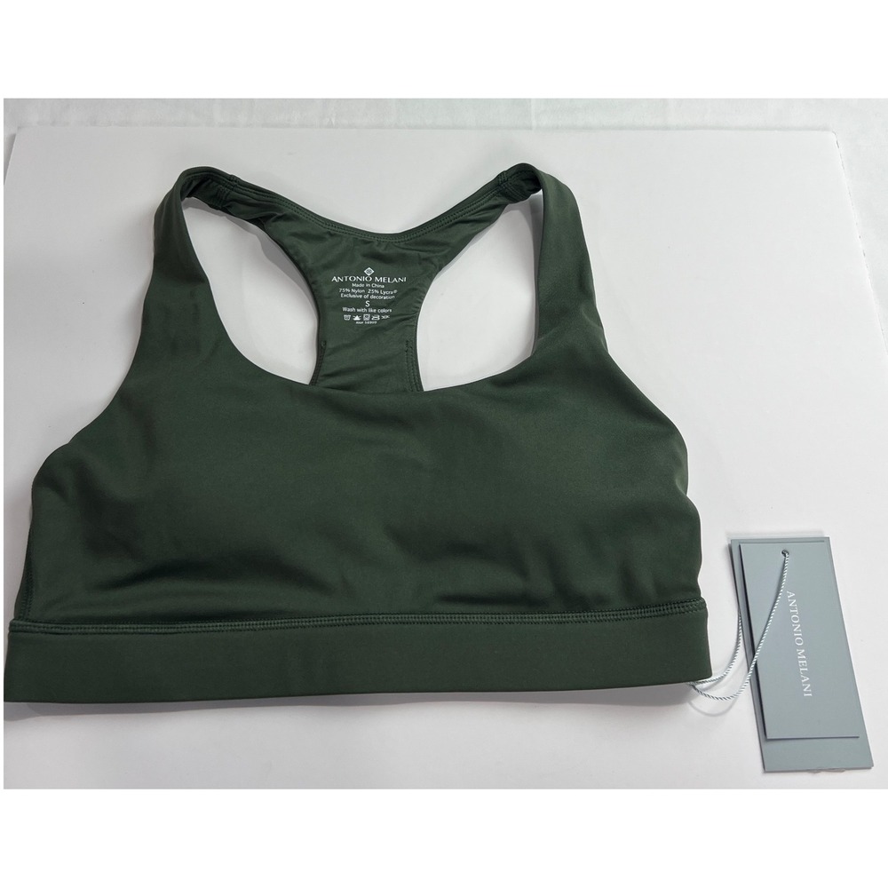 Antonio Melani Dynamic Bra Women S Green T-Back Removable Soft Cup NWT C22